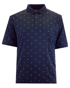 Espionage Smart Jersey Polo Shirt Navy